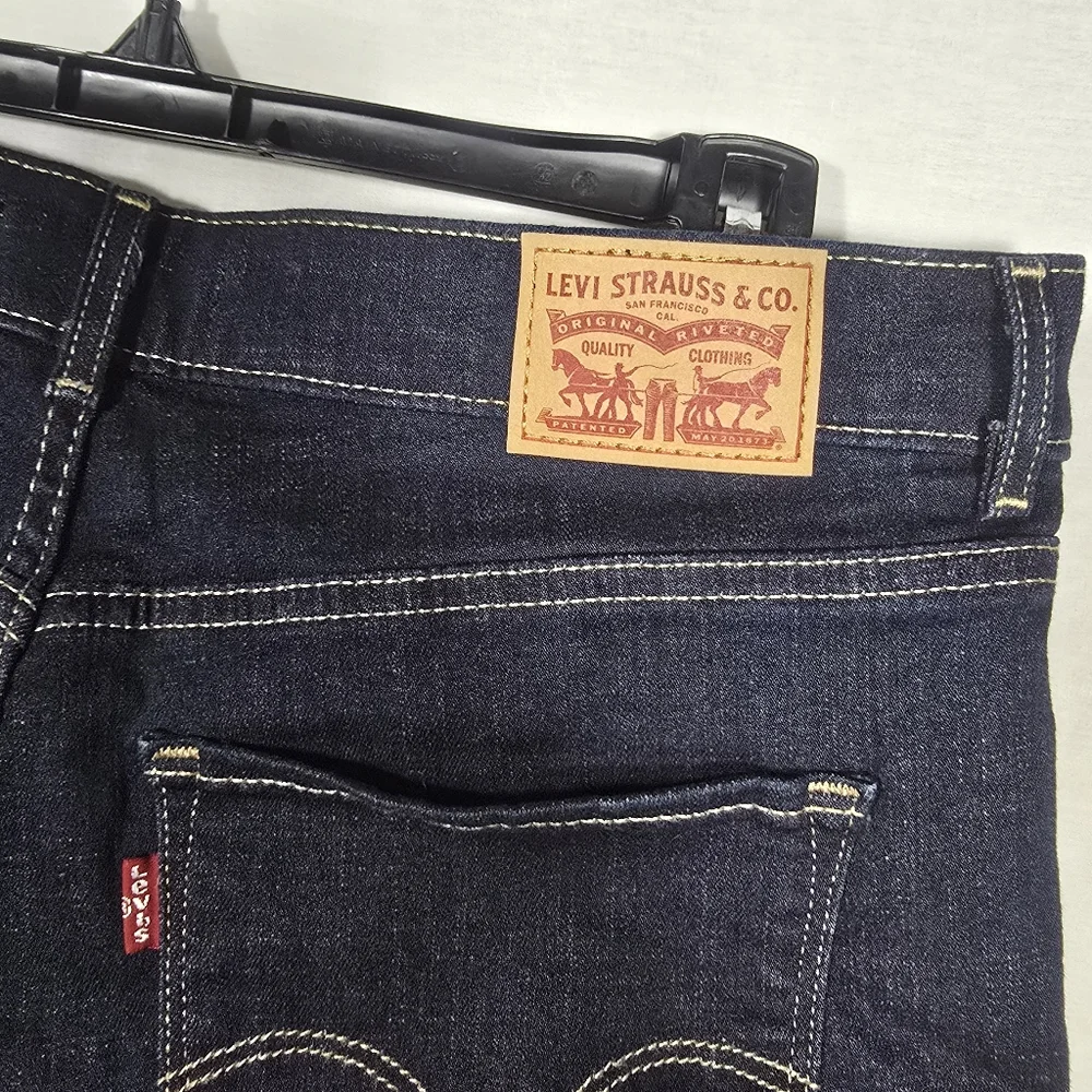 Levi's Bermuda Short W30 Blue Denim Jean Shorts
